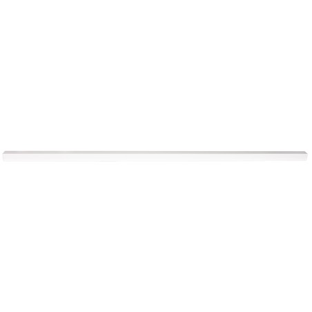CONFEZIONE 12 CANALINE PASSACAVI ADESIVE IN PVC MT 1 MM 25X25 MT 1 CON COPERCHIO SCORREVOLE BIANCO (12 MT IN TOTALE)