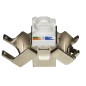 PRESA RETE KEYSTONE JACK RJ45 CATEGORIA 6 SCHERMATA TOOLESS CONTATTI DORATI 50 MICRON