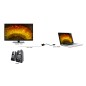 ADATTATORE HDMI® TIPO A MASCHIO A VGA FEMMINA CON PRESA AUDIO STEREO 3,5 MM