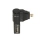 ADATTATORE MICRO HDMI® MASCHIO - HDMI® FEMMINA CON CONNETTORE INCLINABILE E RUOTABILE