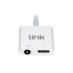 ADATTATORE SPLITTER USB-C MASCHIO PER RICARICA SMARTPHONE E AUDIO CON MICROFONO PER TELEFONATE E MUSICA CM 15