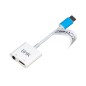 ADATTATORE SPLITTER USB-C MASCHIO PER RICARICA SMARTPHONE E AUDIO CON MICROFONO PER TELEFONATE E MUSICA CM 15