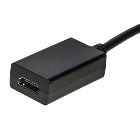 ADATTATORE MINI DISPLAYPORT MASCHIO - HDMI® FEMMINA NERO
