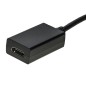 ADATTATORE MINI DISPLAYPORT MASCHIO - HDMI® FEMMINA NERO