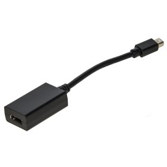 ADATTATORE MINI DISPLAYPORT MASCHIO - HDMI® FEMMINA NERO