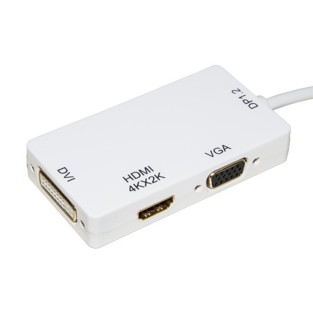 ADATTATORE MINI DISPLAYPORT MASCHIO 1.2 A DVI+HDMI® 4KX2K+VGA FEMMINA