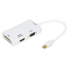 ADATTATORE MINI DISPLAYPORT MASCHIO 1.2 A DVI+HDMI® 4KX2K+VGA FEMMINA