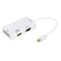 ADATTATORE MINI DISPLAYPORT MASCHIO 1.2 A DVI+HDMI® 4KX2K+VGA FEMMINA