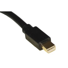 ADATTATORE MINI DISPLAYPORT MASCHIO - HDMI® FEMMINA CONTATTI DORATI 4KX2K60HZ HDR RGB4:4:4