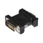 ADATTATORE DVI 24+5 MASCHIO - VGA FEMMINA ADATTATORE DVI 24+5 MASCHIO - VGA FEMMINA