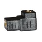 ADATTATORE HDMI® FEMMINA/FEMMINA 90°