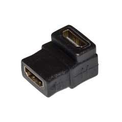 ADATTATORE HDMI® FEMMINA/FEMMINA 90°