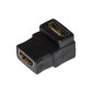 ADATTATORE HDMI® FEMMINA/FEMMINA 90°