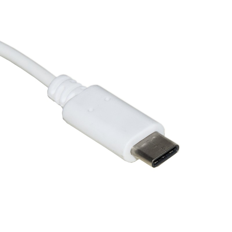 ADATTATORE USB-C MASCHIO - CONNETTORE RJ45 FEMMINA PER RETI GIGABIT 10/100/1000