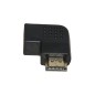 ADATTATORE HDMI MASCHIO - HDMI® FEMMINA ANGOLATO 90° VERSO SINISTRA
