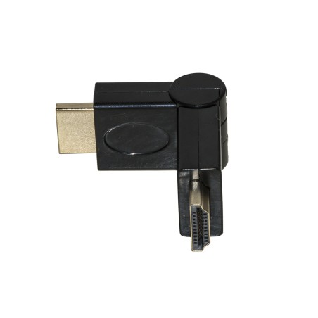 ADATTATORE HDMI® MASCHIO - HDMI® MASCHIO CONNETTORE INCLINABILE