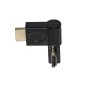 ADATTATORE HDMI® MASCHIO - HDMI® MASCHIO CONNETTORE INCLINABILE