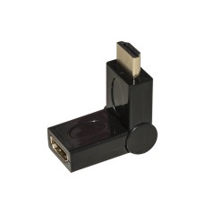 ADATTATORE HDMI® MASCHIO - HDMI® FEMMINA CONNETTORE INCLINABILE