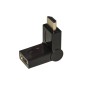 ADATTATORE HDMI® MASCHIO - HDMI® FEMMINA CONNETTORE INCLINABILE
