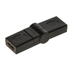ADATTATORE HDMI® FEMMINA - HDMI® FEMMINA CON CONNETTORE RUOTABILE 360°
