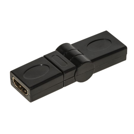 ADATTATORE HDMI® FEMMINA - HDMI® FEMMINA CON CONNETTORE RUOTABILE 360°