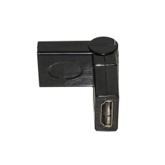 ADATTATORE HDMI® FEMMINA - HDMI® FEMMINA CON CONNETTORE RUOTABILE 360°