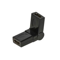 ADATTATORE HDMI® FEMMINA - HDMI® FEMMINA CON CONNETTORE RUOTABILE 360°
