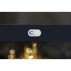 SET 3 COPERTURE ULTRASOTTILI CON APERTURA SCORREVOLE PER TELECAMERA NOTEBOOK O TV PER PRIVACY