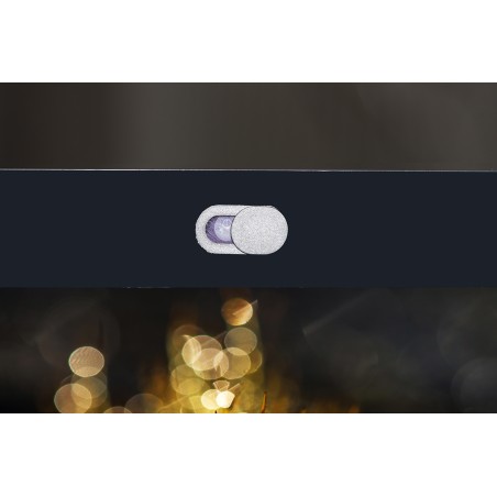 SET 3 COPERTURE ULTRASOTTILI CON APERTURA SCORREVOLE PER TELECAMERA NOTEBOOK O TV PER PRIVACY