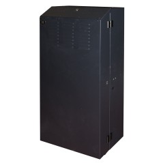 ARMADIO RACK 19" DA MURO VERTICALE 5U MISURE MM 650X1082X248 COLORE NERO PER SERVER PROFONDI FINO A 92 CM, CON MONTANTI REGOLABI