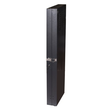 ARMADIO RACK DA MURO VERTICALE 2U 650X1082X115 COLORE NERO PER SERVER PROFONDI FINO A 92 CM