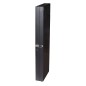 ARMADIO RACK DA MURO VERTICALE 2U 650X1082X115 COLORE NERO PER SERVER PROFONDI FINO A 92 CM