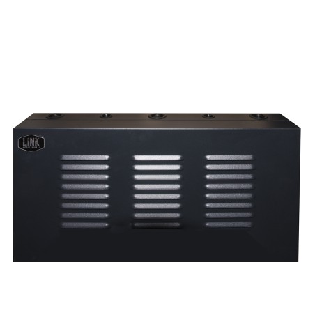 ARMADIO RACK DA MURO VERTICALE 2U 650X1082X115 COLORE NERO PER SERVER PROFONDI FINO A 92 CM