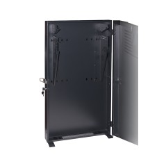 ARMADIO RACK DA MURO VERTICALE 2U 650X1082X115 COLORE NERO PER SERVER PROFONDI FINO A 92 CM