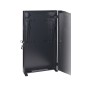 ARMADIO RACK DA MURO VERTICALE 2U 650X1082X115 COLORE NERO PER SERVER PROFONDI FINO A 92 CM