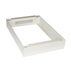 BASE PER ARMADIO RACK 19" LINK 600X800 GRIGIO SERIE EAVI