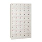 BOX 40 ALLOGGIAMENTI IN METALLO CON CHIAVE MISURE CM 145.5X23X90 BOX 40 ALLOGGIAMENTI IN METALLO CON CHIAVE MISURE CM 145.5X23X90