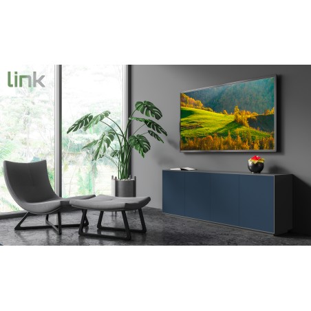 STAFFA A MURO SUPPORTO TV 32"-55" LED/LCD FINO A 35 KG A TRE SNODI
