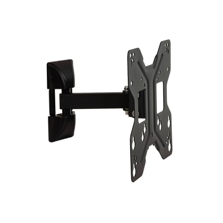 BRACCIO SUPPORTO A MURO A 2 SNODI PER SCHERMI 23"-42" FINO A 30 KG
