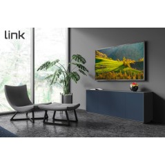BRACCIO SUPPORTO A MURO A 2 SNODI PER SCHERMI 23"-42" FINO A 30 KG