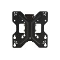 BRACCIO SUPPORTO A MURO A 2 SNODI PER SCHERMI 23"-42" FINO A 30 KG