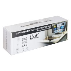 BRACCIO SUPPORTO DA TAVOLO CON MORSA PER VIDEO 13-27" FINO A 10 KG