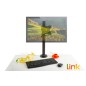 BRACCIO SUPPORTO DA TAVOLO CON MORSA PER VIDEO 13-27" FINO A 10 KG
