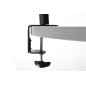 BRACCIO SUPPORTO DA TAVOLO CON MORSA PER VIDEO 13-27" FINO A 10 KG