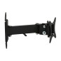BRACCIO A MURO CON 2 SNODI PER TV LED/LCD DA 13 A 37" FINO A 15KG E VESA 100X100