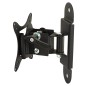 STAFFA A MURO ORIENTABILE PER TV LED/LCD DA 13 A 37" FINO A 15KG E VESA 100X100