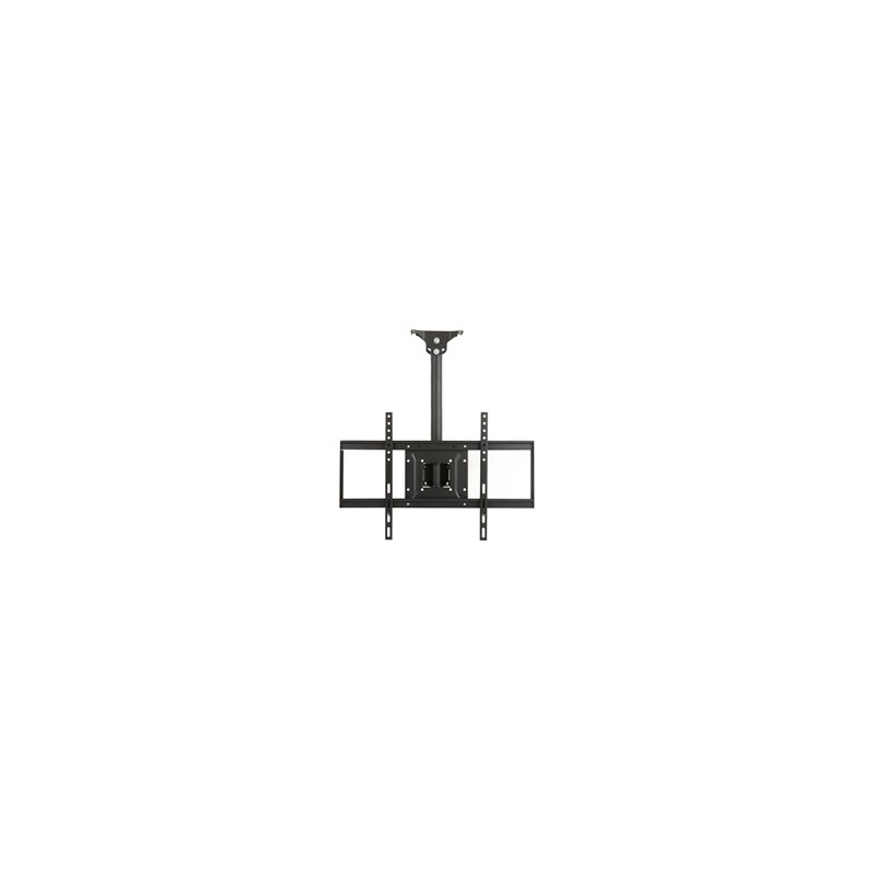 BRACCIO TELESCOPICO DA SOFFITTO PER TV FINO A 40 KG DA 32 A 55" FINO A VESA 600X400