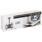 BRACCIO TELESCOPICO DA SOFFITTO PER TV FINO A 40 KG DA 32 A 55" FINO A VESA 600X400