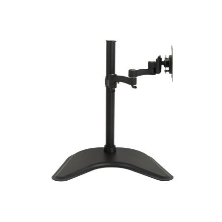 BRACCIO DA TAVOLO CON BASE PER VIDEO FINO A 15 KG DA 13 A 27" FINO A VESA 100X100 CON TRE SNODI