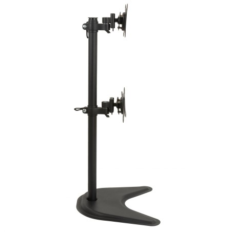 SUPPORTO DA TAVOLO CON BASE FINO A DUE VIDEO FINO A 15 KG DA 13 A 27" FINO A VESA 100X100
